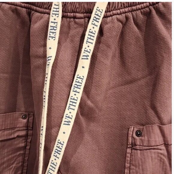 NWT "L" Free People We The Free Jet Set Knit Pull On Pants - Picture 3 of 7